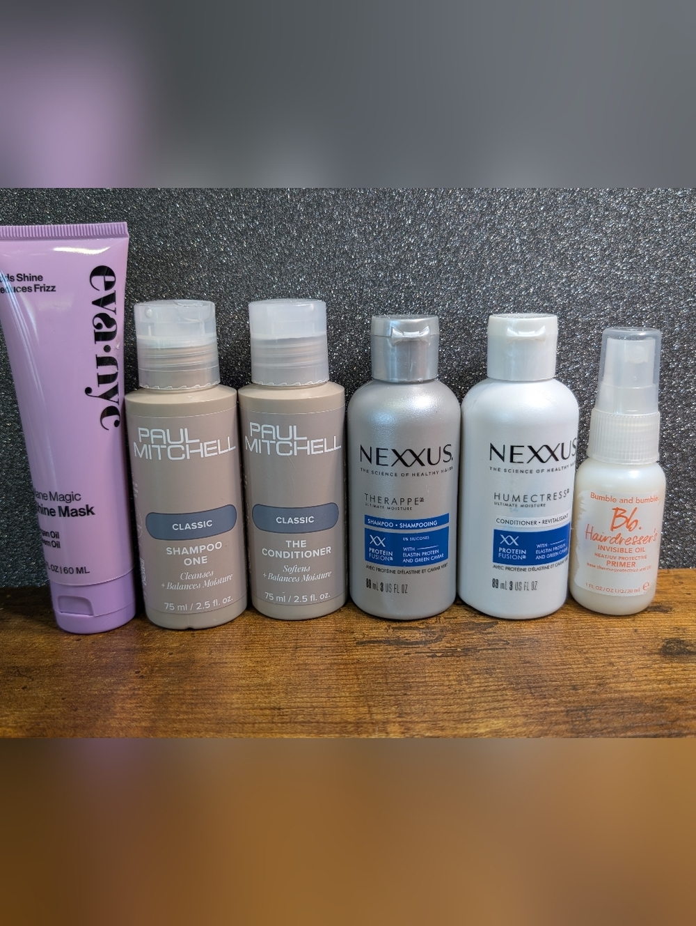 Hair Care Minis Travel Bundle - Bumble & Bumble, Nexxus, Paul Mitchell & Eva NYC